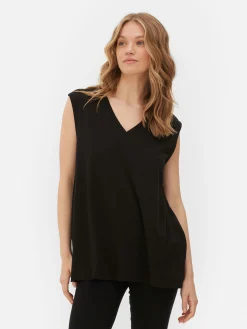 Femme Primark Hauts Et T-Shirts|Débardeur à Col En V Sans Manches