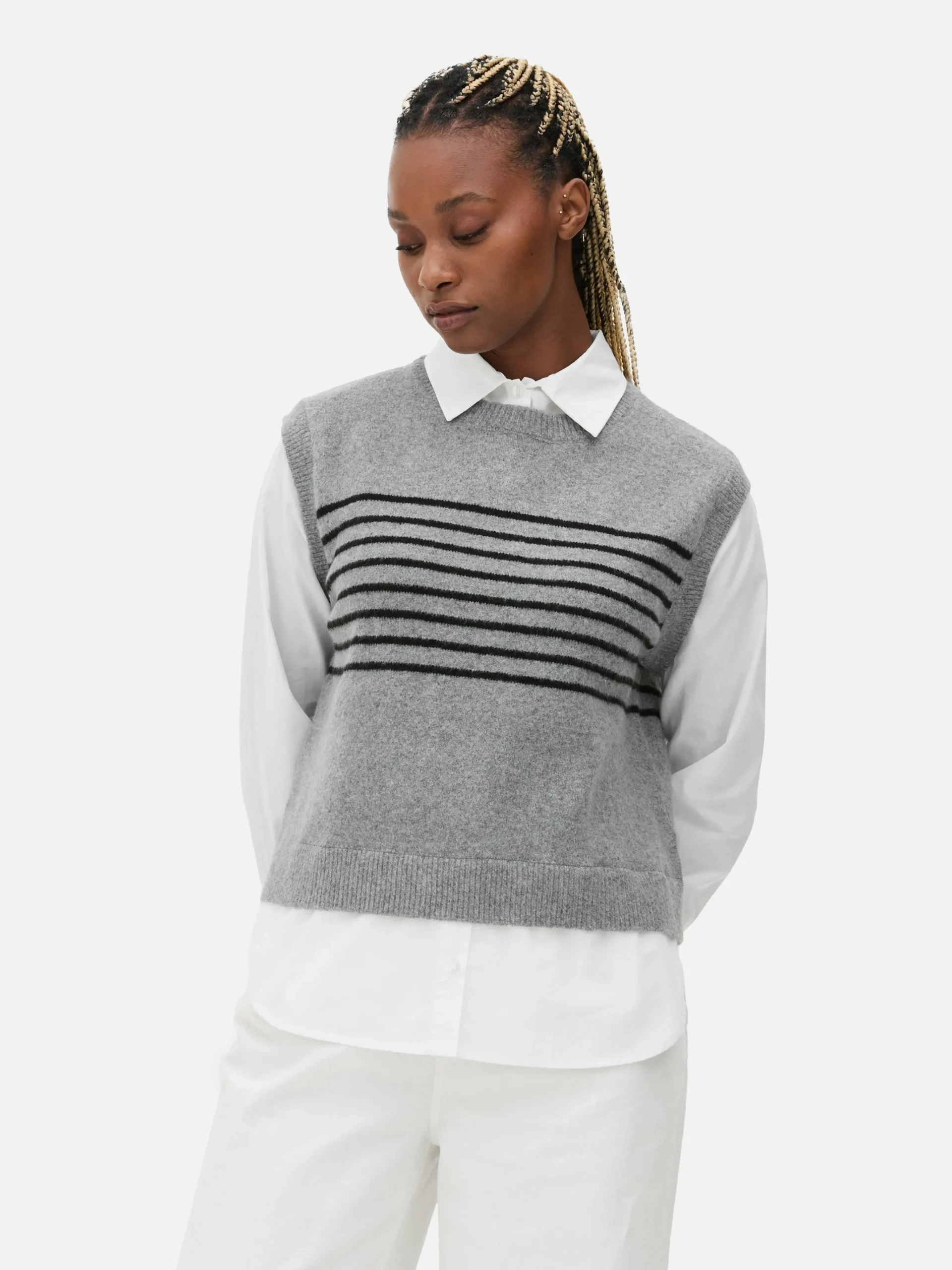 Femme Primark Chemises Et Blouses|Débardeur Chemise 2-en-1 Superposé