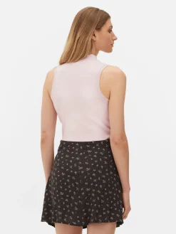 Femme Primark Hauts Et T-Shirts|Débardeur Court à Col Montant