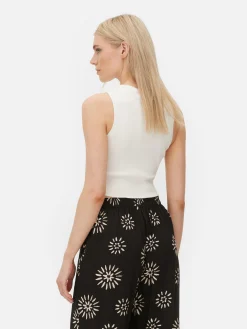 Femme Primark Hauts Et T-Shirts|Débardeur Court Côtelé