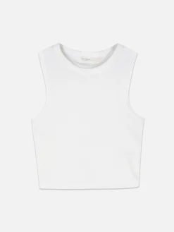 Femme Primark Hauts Et T-Shirts|Débardeur Court Côtelé