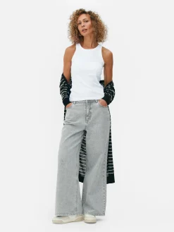 Femme Primark Hauts Et T-Shirts|Débardeur Côtelé à Dos Nageur