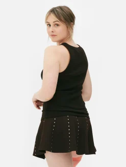 Femme Primark Hauts Et T-Shirts|Débardeur Côtelé à Dos Nageur