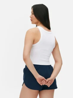 Femme Primark Hauts Et T-Shirts|Débardeur Côtelé à Dos Nageur