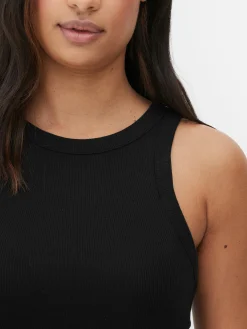 Femme Primark Hauts Et T-Shirts|Débardeur Côtelé à Dos Nageur