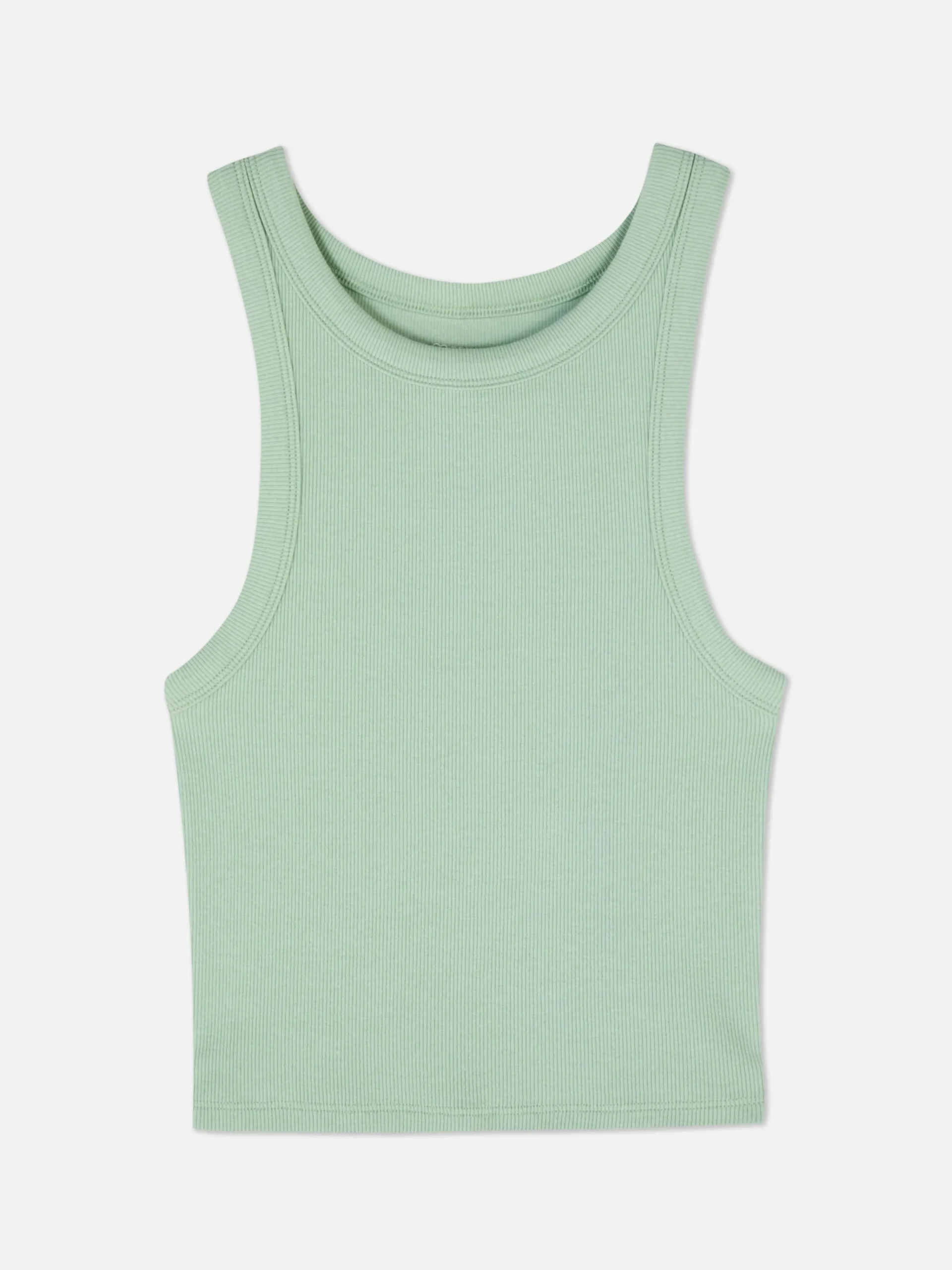 Femme Primark Hauts Et T-Shirts|Débardeur Côtelé à Dos Nageur