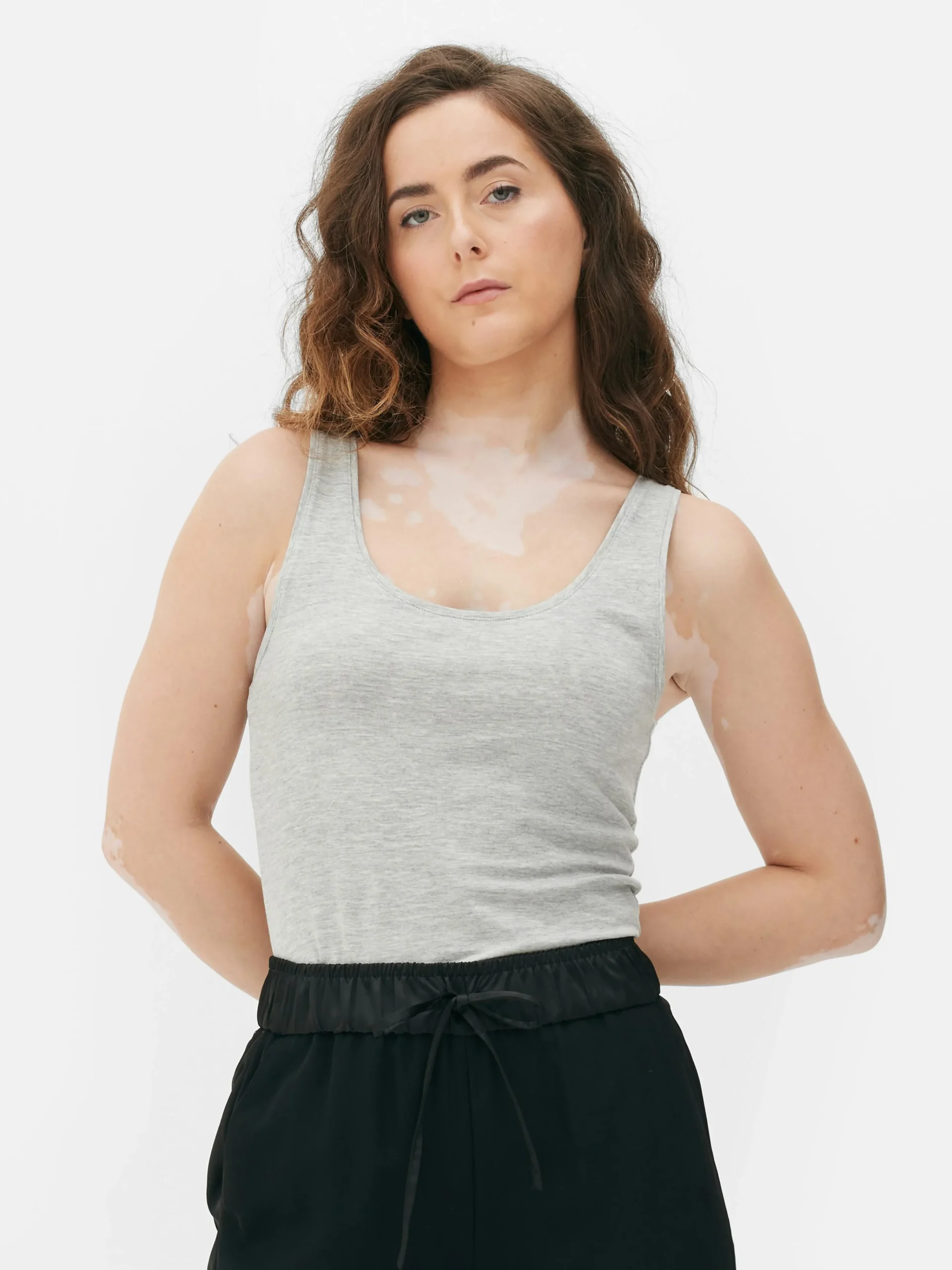 Femme Primark Hauts Et T-Shirts|Débardeur Décolleté En Tissu Stretch