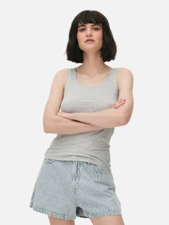 Femme Primark Hauts Et T-Shirts|Débardeur Décolleté En Tissu Stretch