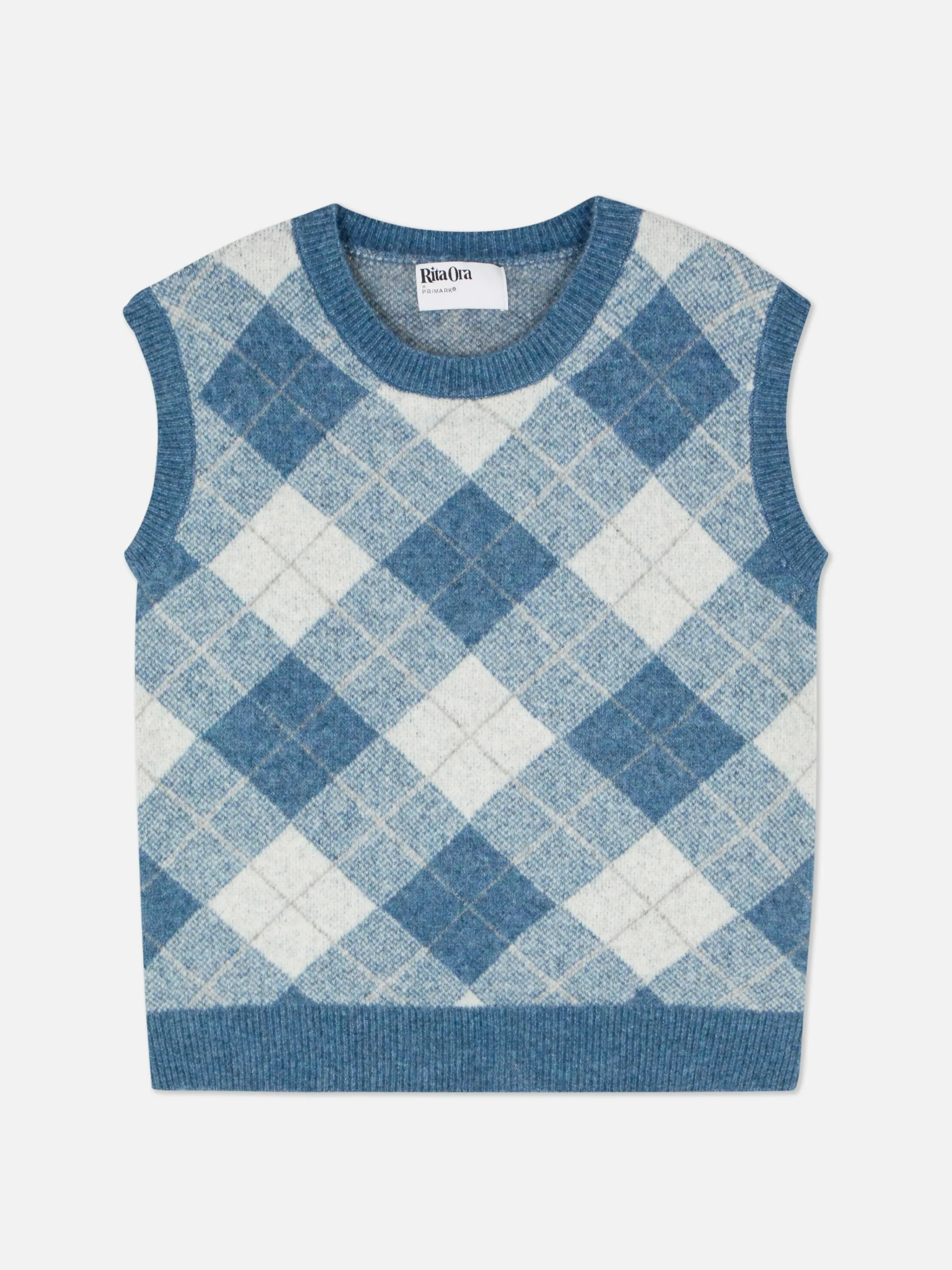 Femme Primark Pulls Et Gilets|Débardeur En Maille à Losanges Rita Ora à Coordonner