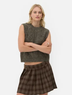 Femme Primark Pulls Et Gilets|Débardeur En Maille Torsadée Rita Ora