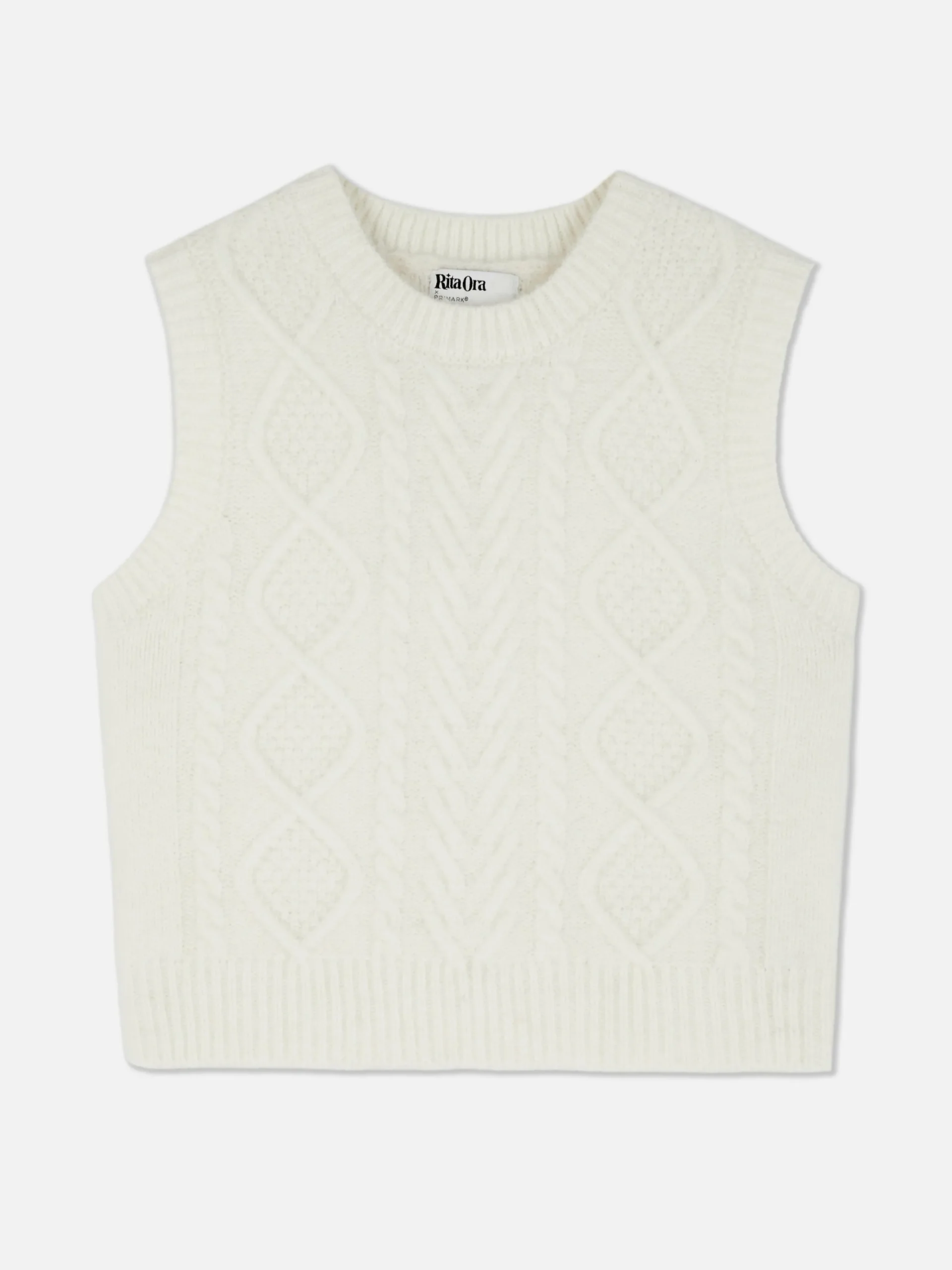 Femme Primark Pulls Et Gilets|Débardeur En Maille Torsadée Rita Ora