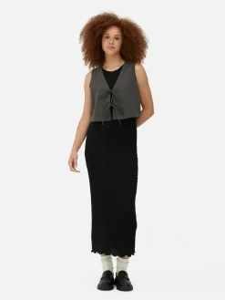 Femme Primark Hauts Et T-Shirts|Débardeur Noué Sur Le Devant