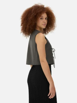 Femme Primark Hauts Et T-Shirts|Débardeur Noué Sur Le Devant