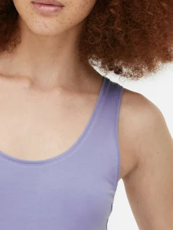 Femme Primark Hauts Et T-Shirts|Débardeur Stretch Décolleté Essential