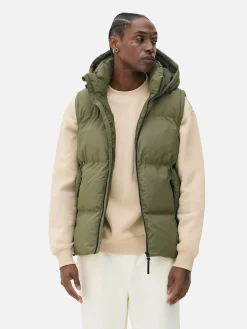 Homme Primark Manteaux Et Vestes|Doudoune Sans Manches à Capuche