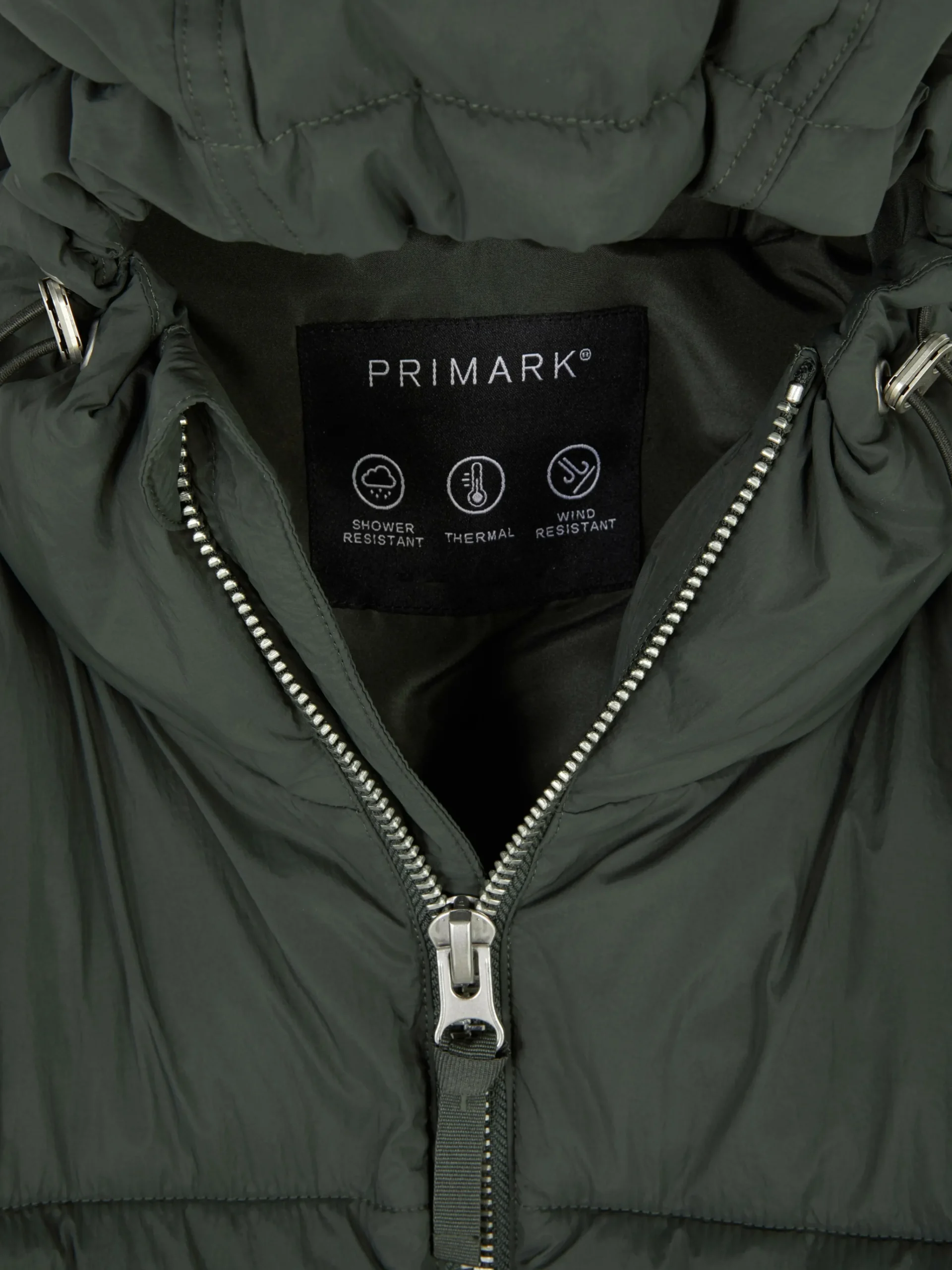 Homme Primark Manteaux Et Vestes|Doudoune Zippée à Double Curseur