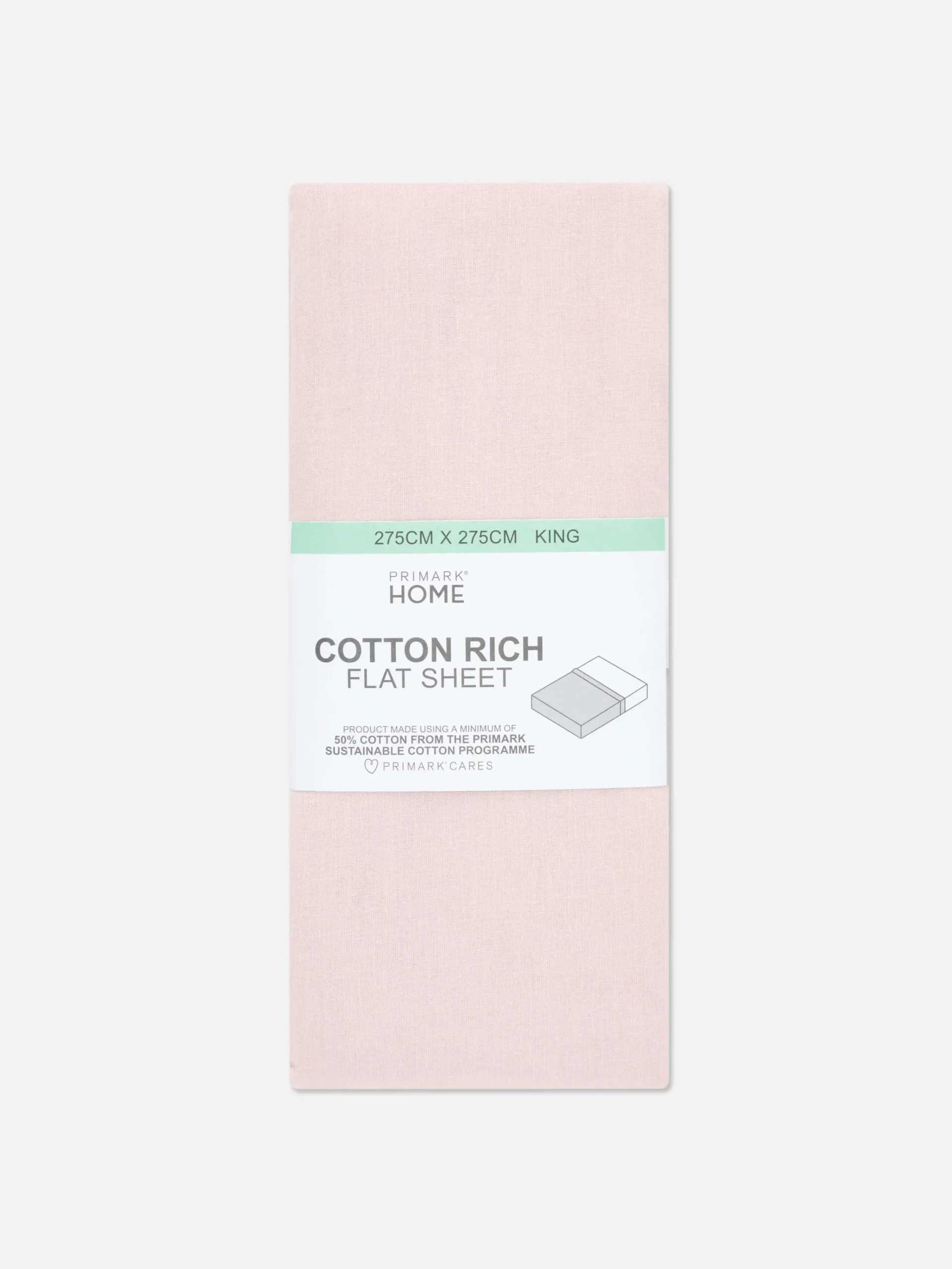 Primark Draps Et Taies D'Oreillers|Drap Plat King Size