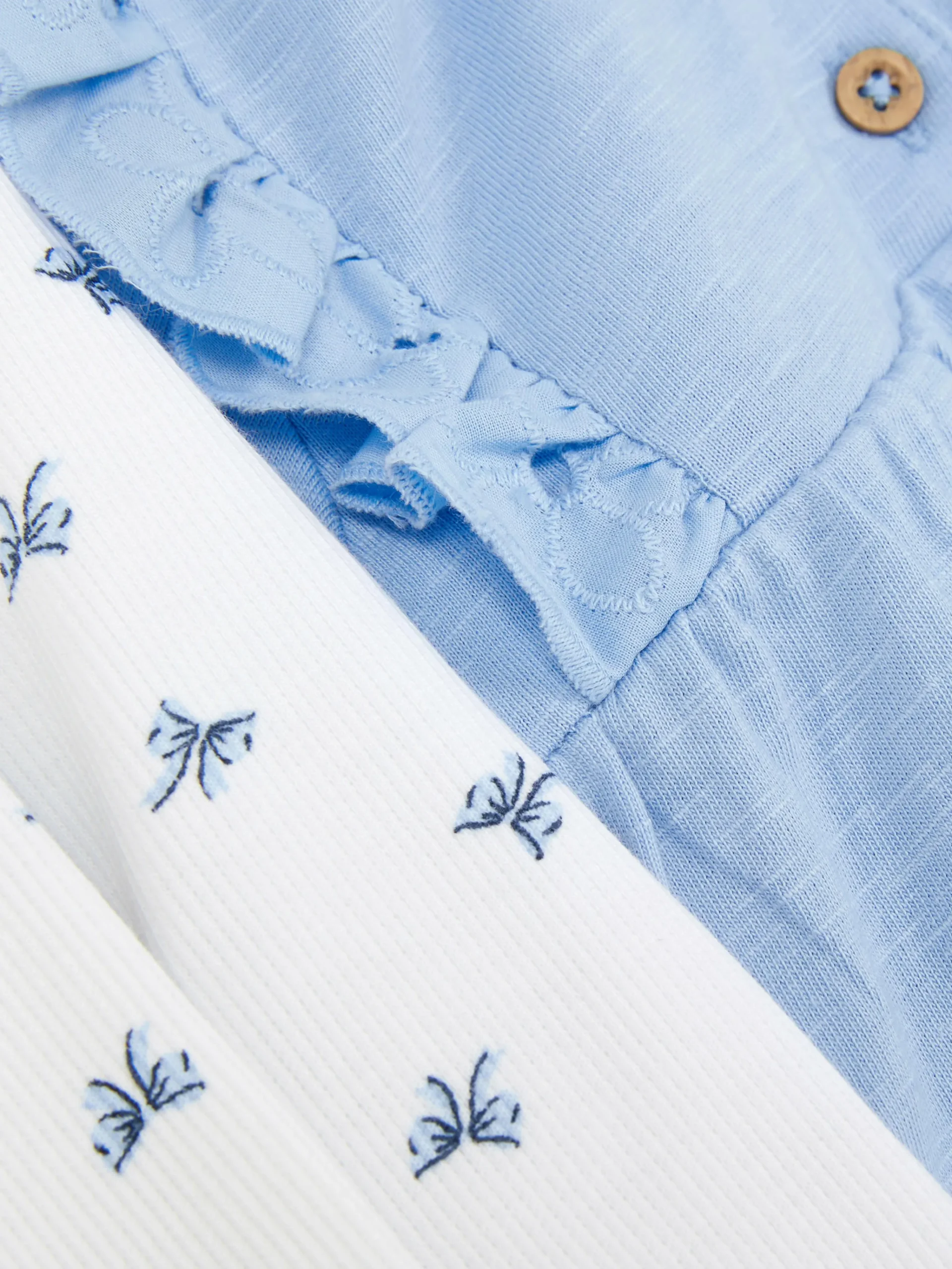 Primark Ensembles Et Tenues|Ensemble Chemisier à Volants Et Legging