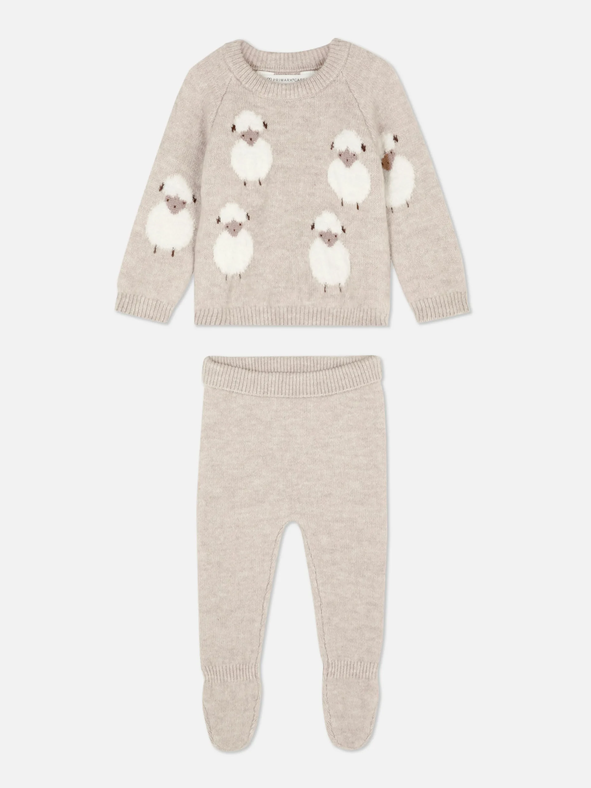 Primark Ensembles Et Tenues|Ensemble Coordonné Pull Et Legging En Tricot Mouton