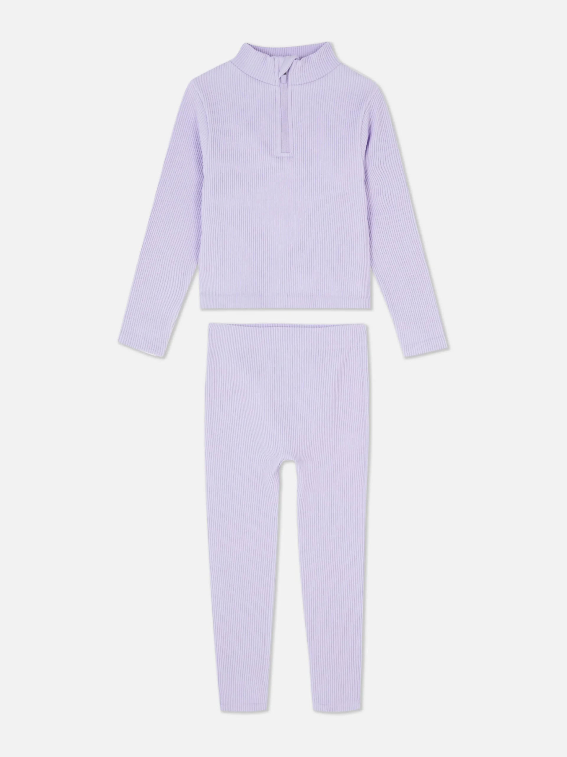 Enfant Primark Ensembles Et Tenues|Ensemble Haut Et Legging Côtelés Sans Coutures