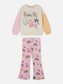 Enfant Primark Ensembles Et Tenues|Ensemble Sweat-shirt Et Legging évasé Peppa Pig