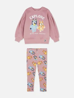 Enfant Primark Ensembles Et Tenues|Ensemble Sweat-shirt Et Legging Bluey