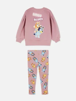 Enfant Primark Ensembles Et Tenues|Ensemble Sweat-shirt Et Legging Bluey