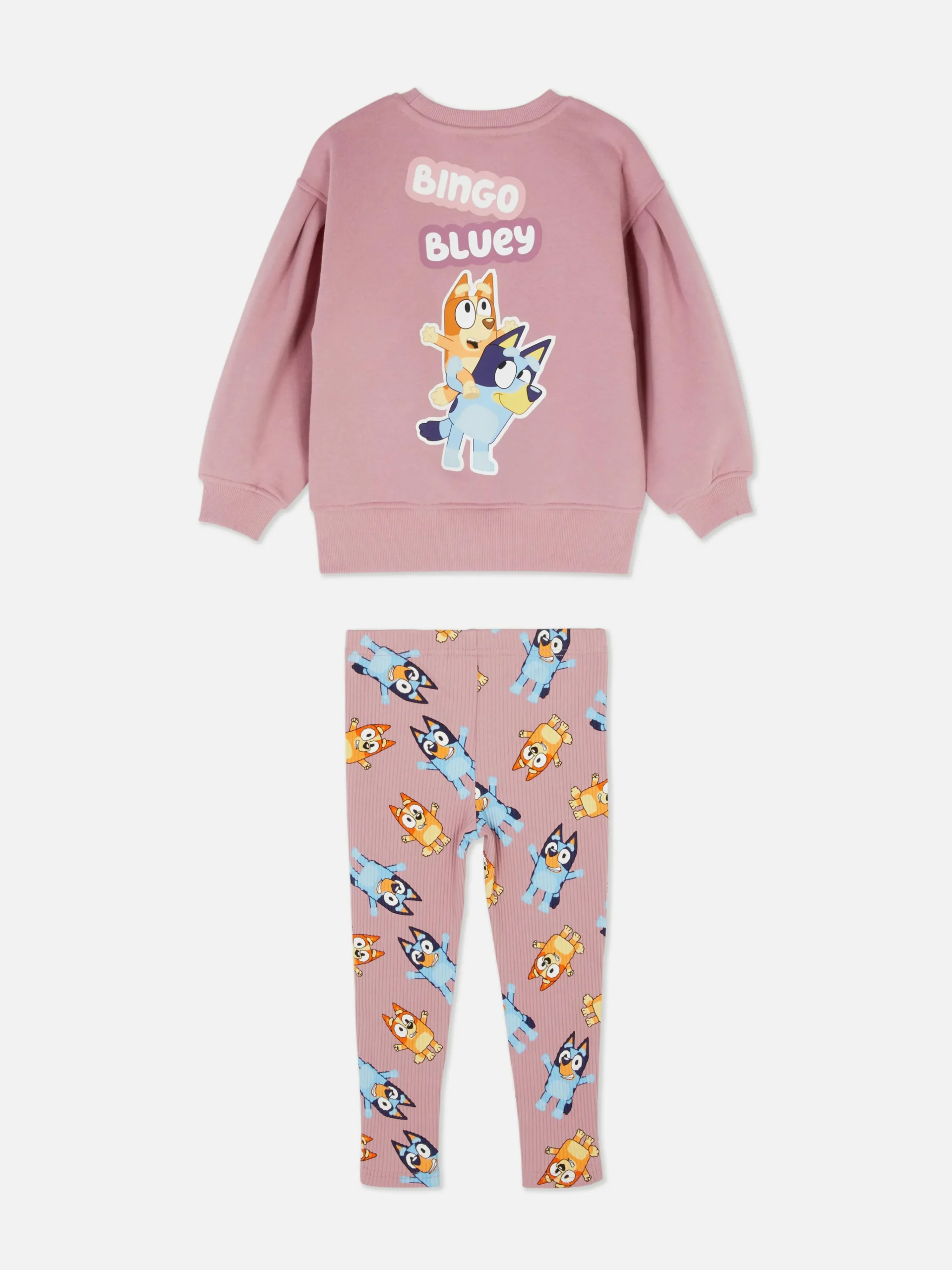 Enfant Primark Ensembles Et Tenues|Ensemble Sweat-shirt Et Legging Bluey