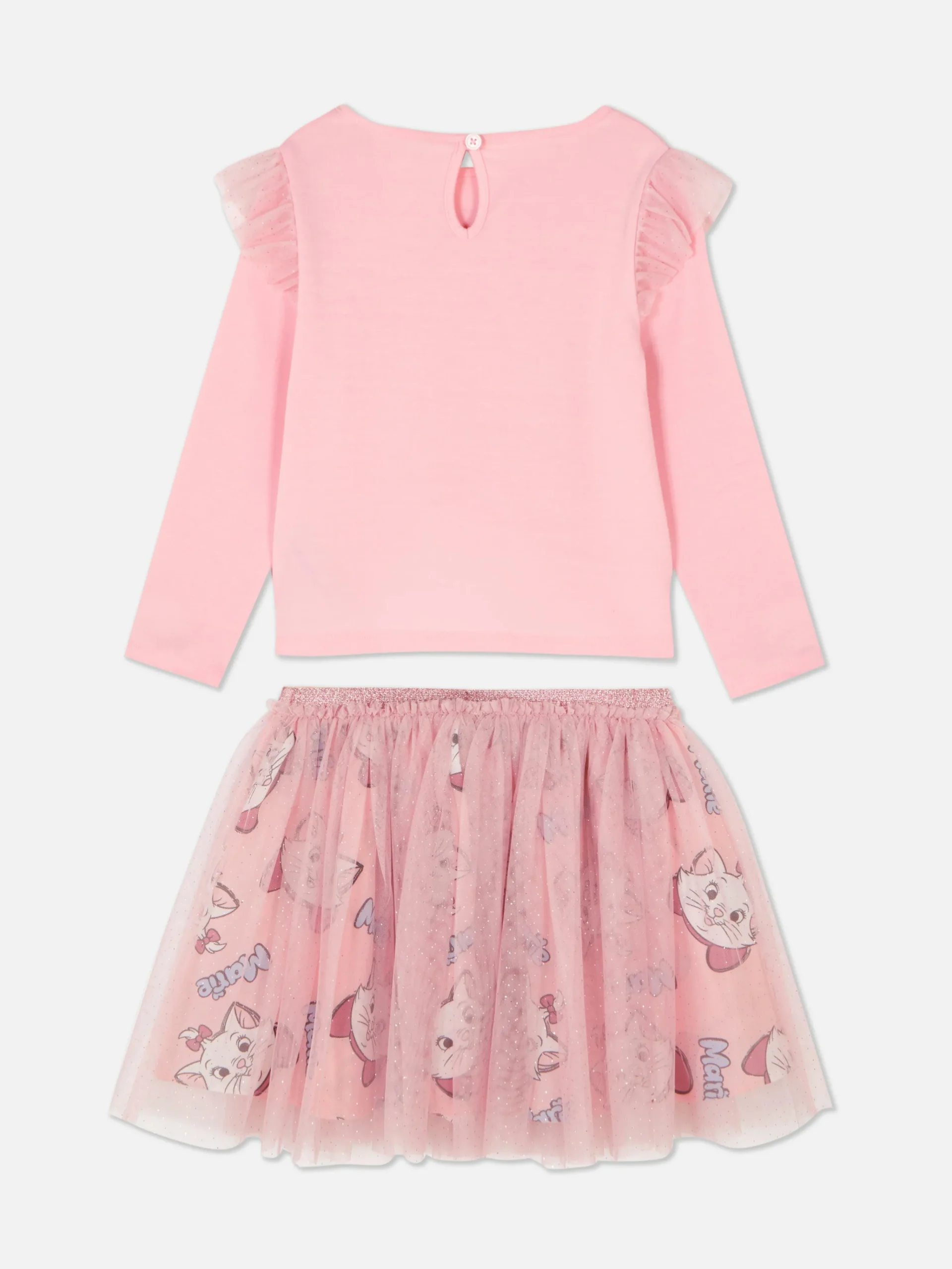 Enfant Primark Ensembles Et Tenues|Ensemble Sweat-shirt Et Tutu Disney Les Aristochats Marie