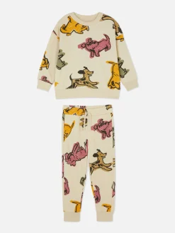 Enfant Primark Ensembles Et Tenues|Ensemble Sweat-shirt Graphique Et Bas De Jogging Coordonné