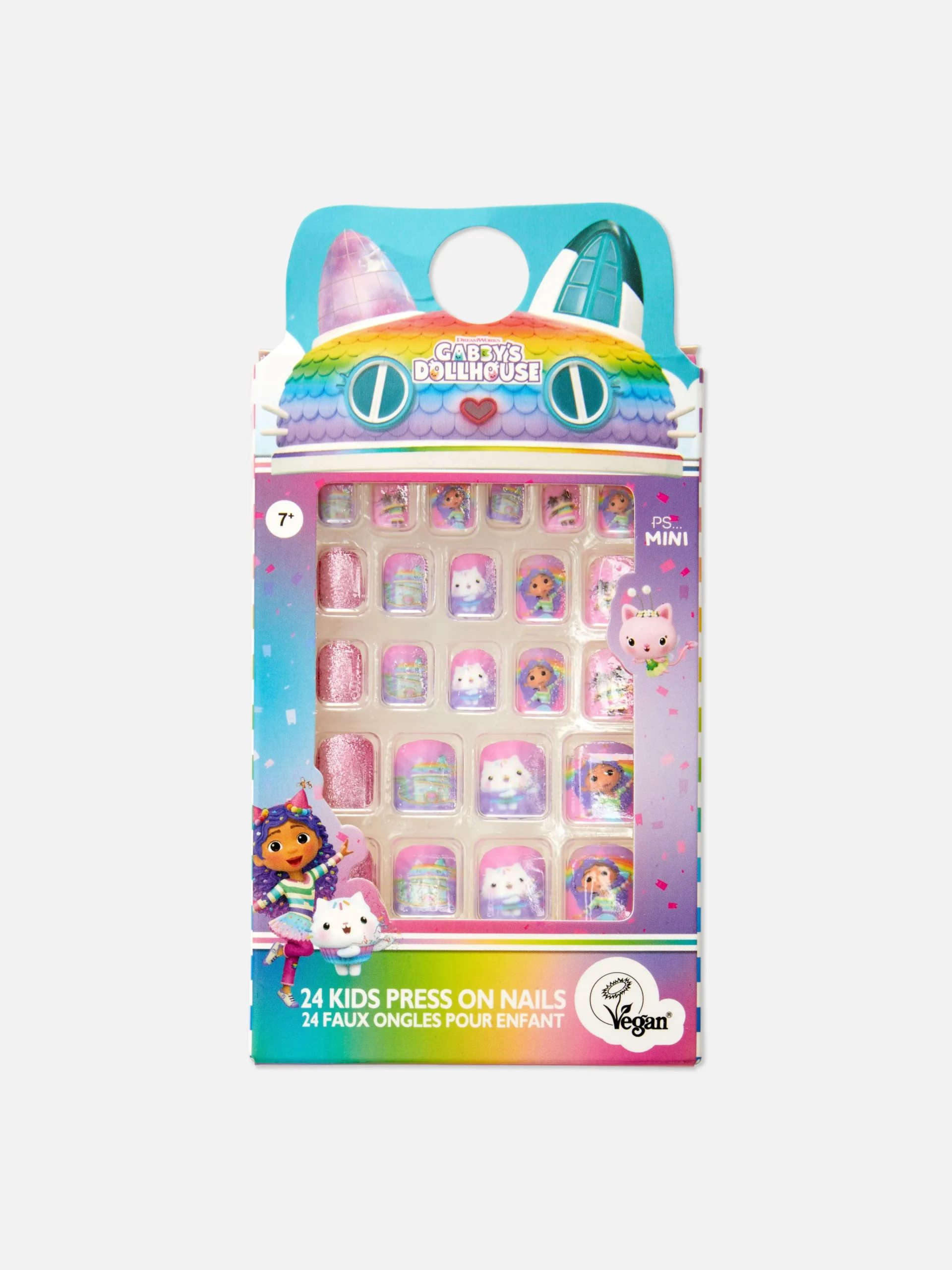 Primark Faux Ongles|Faux Ongles Autocollants Gabby Et La Maison Magique