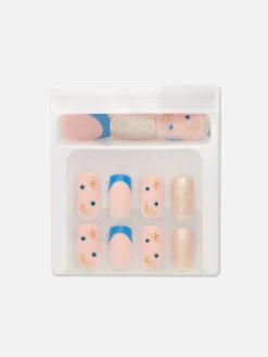 Primark Faux Ongles|Faux Ongles Pointus Et Glossy à Paillettes PS...