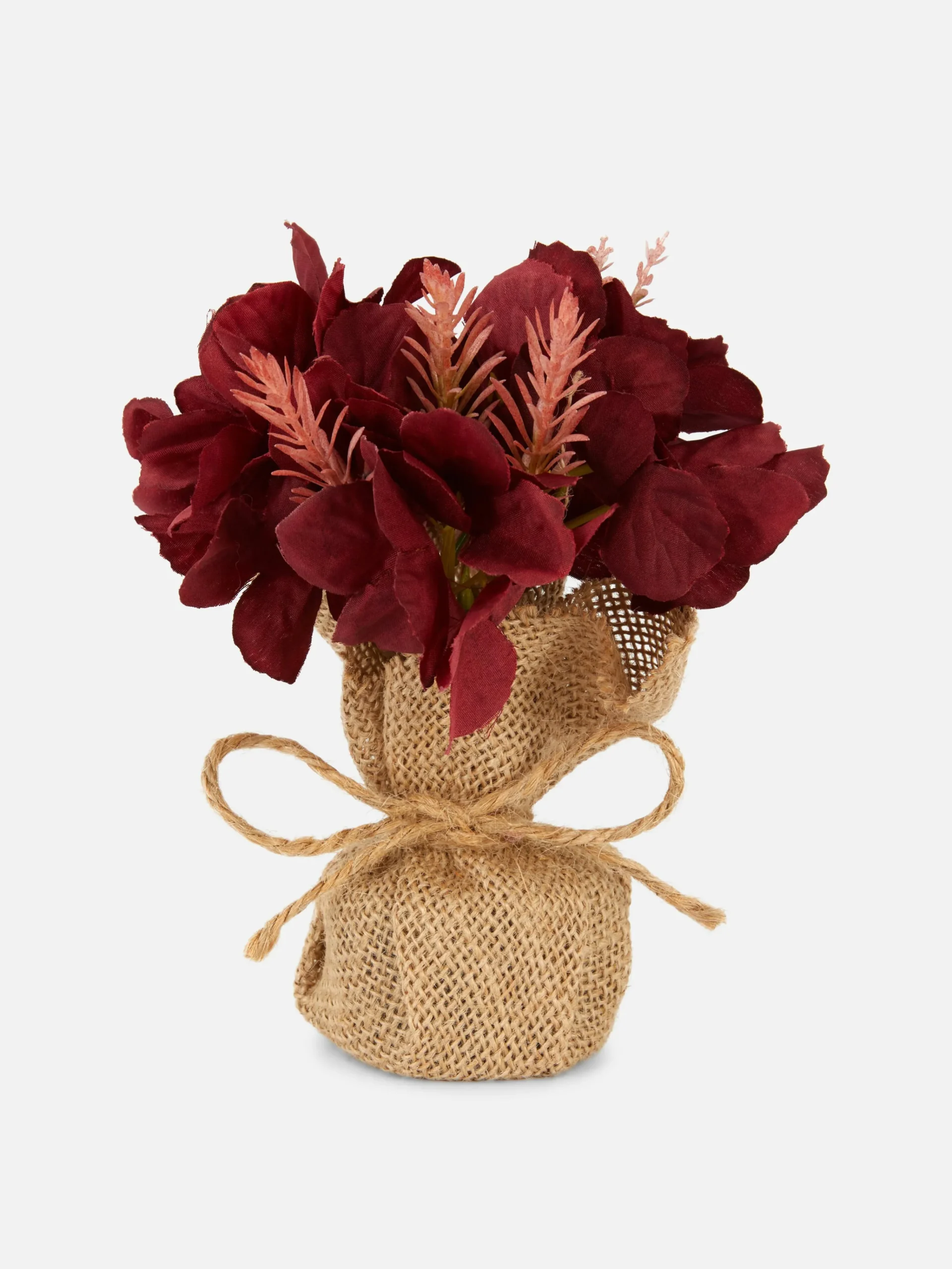 Primark Plantes Et Fleurs Artificielles|Fleurs Artificielles Avec Emballage En Jute