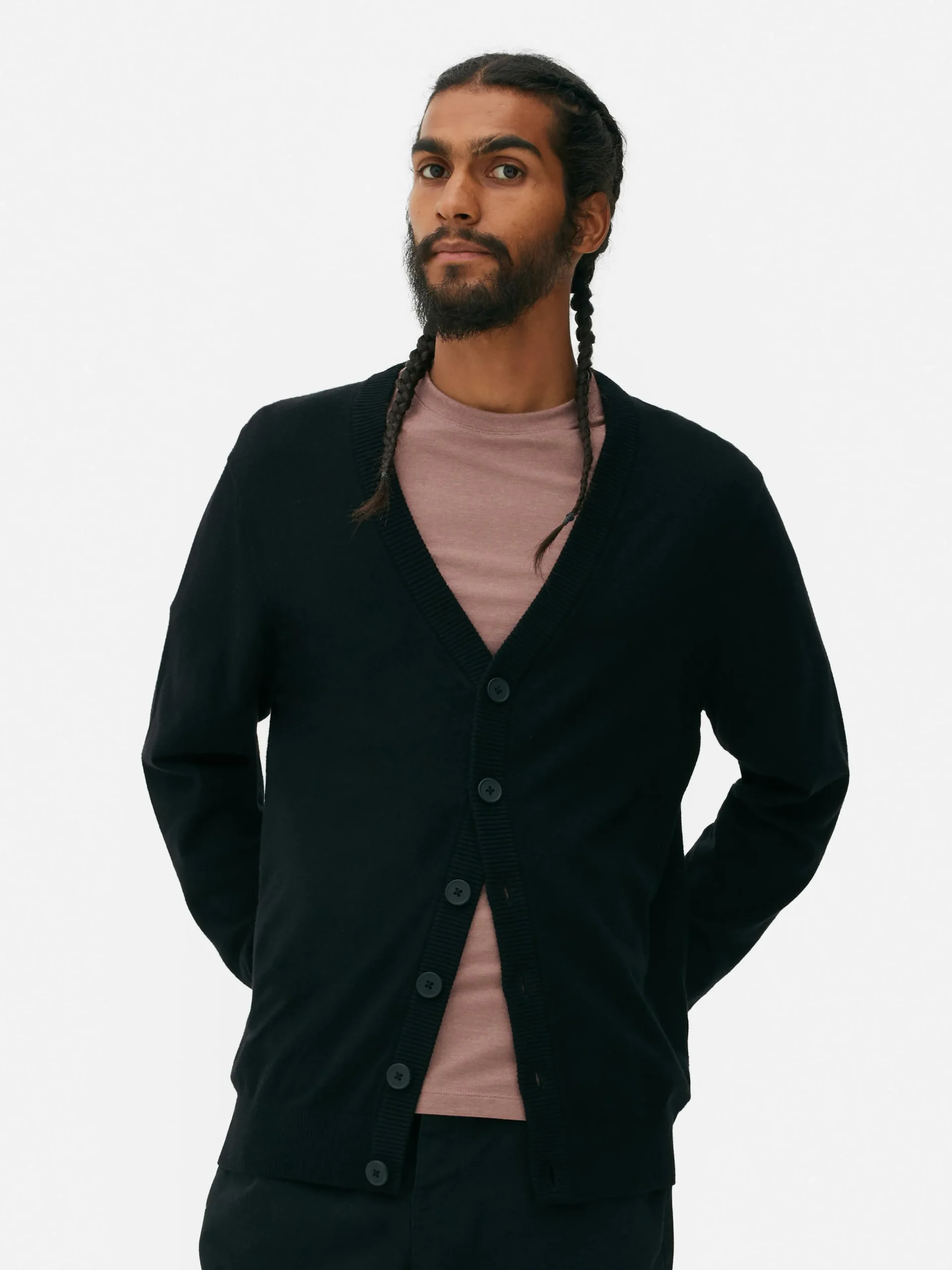 Homme Primark Pulls Et Gilets|Gilet à Gros Boutons