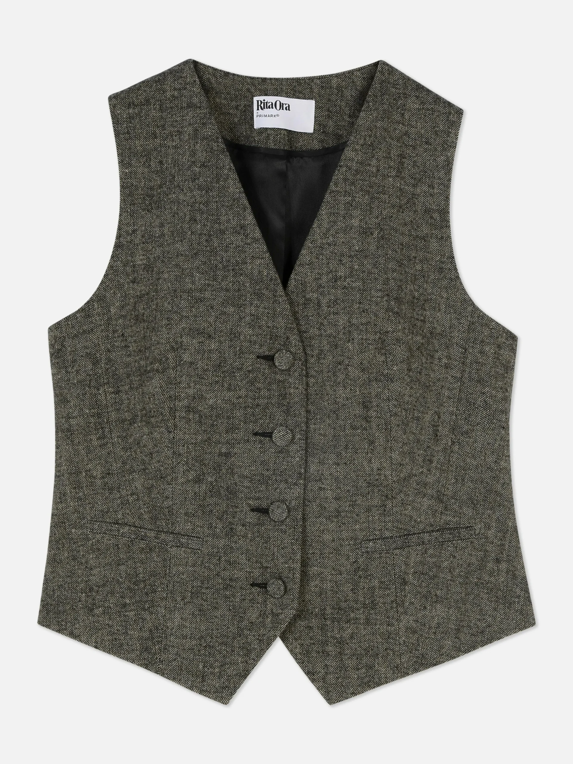 Femme Primark Blazers|Gilet Avec Chevrons à Boutonnage Simple Rita Ora