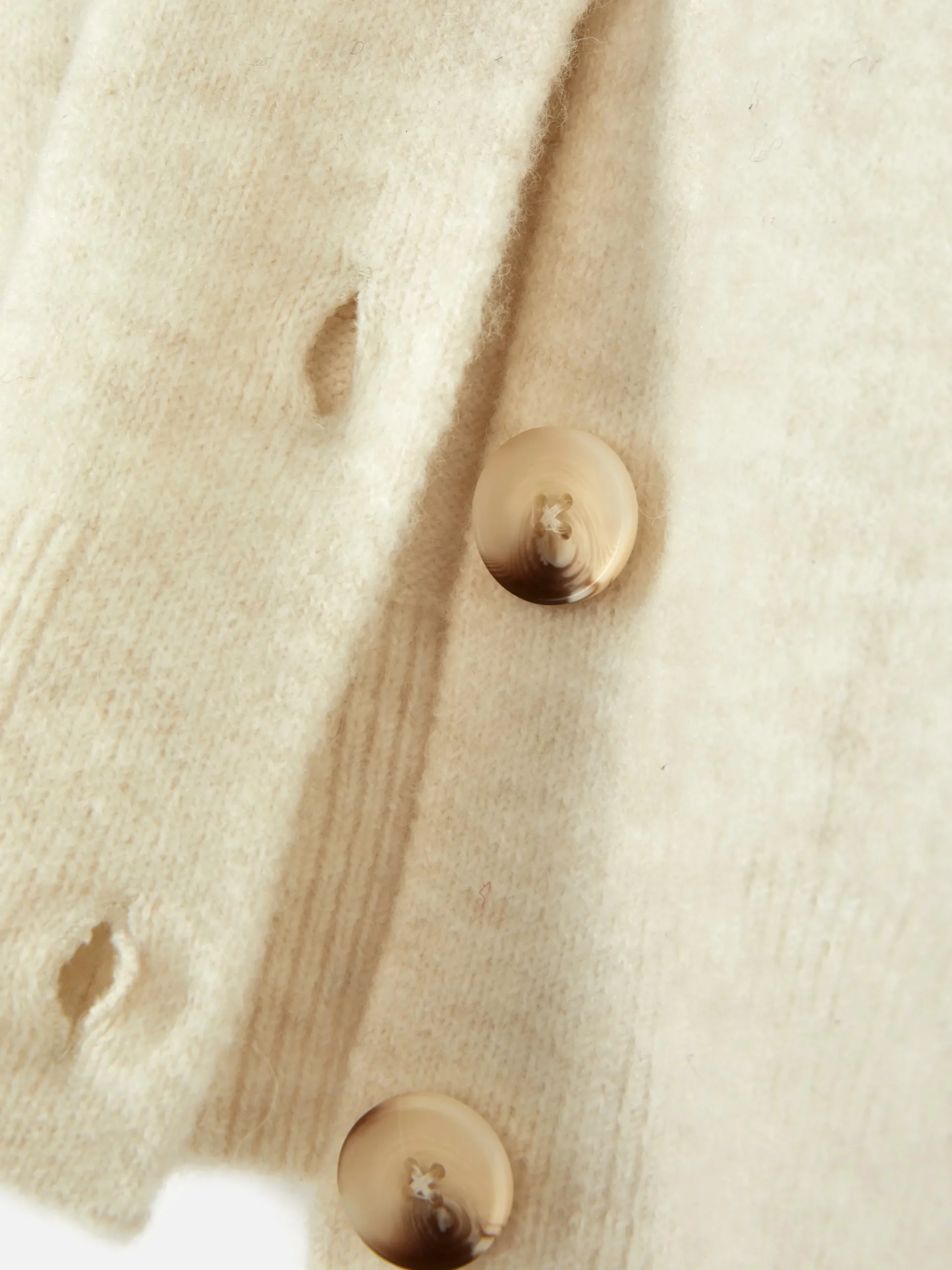 Femme Primark Pulls Et Gilets|Gilet Boutonné à Col Ras-du-cou