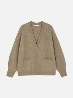 Femme Primark Pulls Et Gilets|Gilet Boyfriend En Maille à Col En V