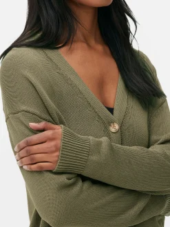 Femme Primark Pulls Et Gilets|Gilet Boyfriend Texturé