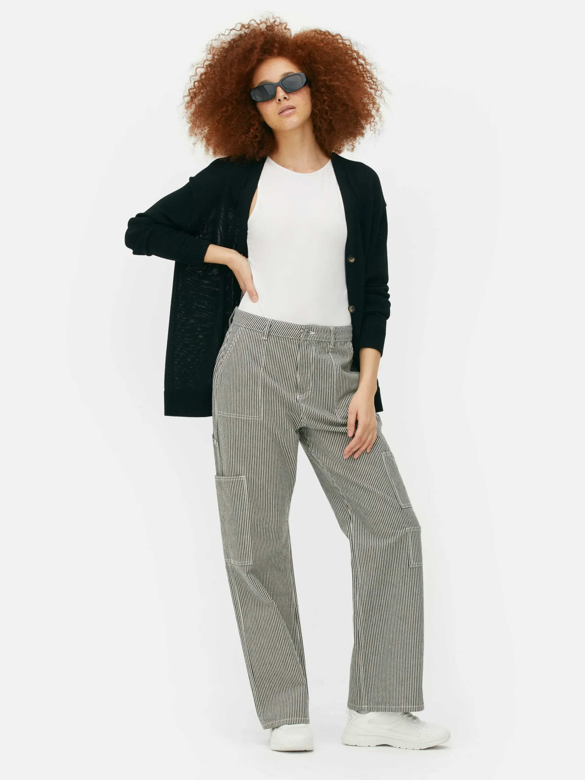 Femme Primark Pulls Et Gilets|Gilet Boyfriend Texturé