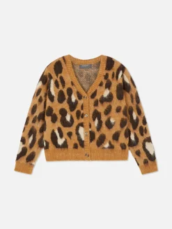 Femme Primark Pulls Et Gilets|Gilet Court à Motif Léopard