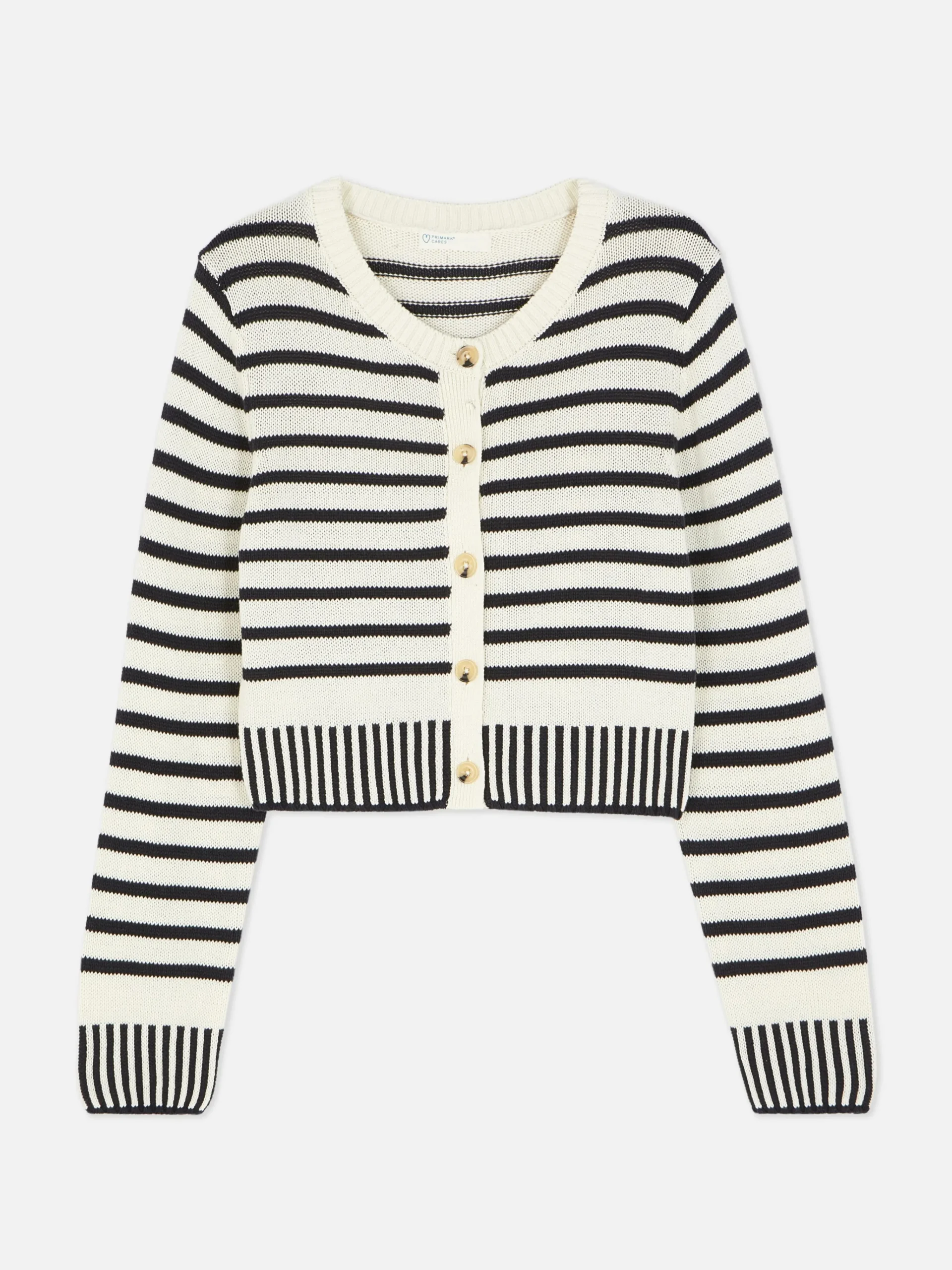 Femme Primark Pulls Et Gilets|Gilet Court à Rayures