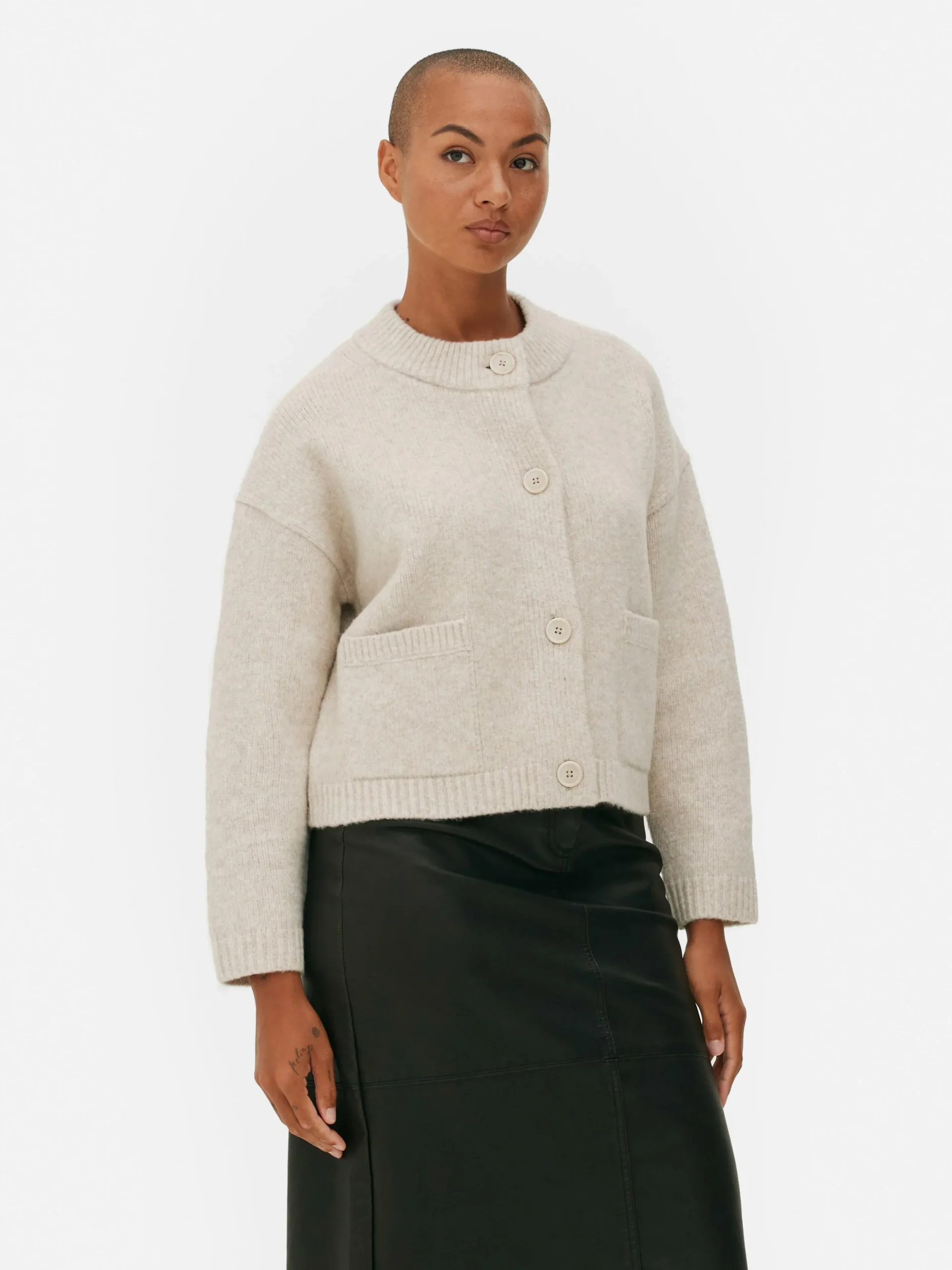 Femme Primark Pulls Et Gilets|Gilet Décontracté Boutonné Sur Le Devant