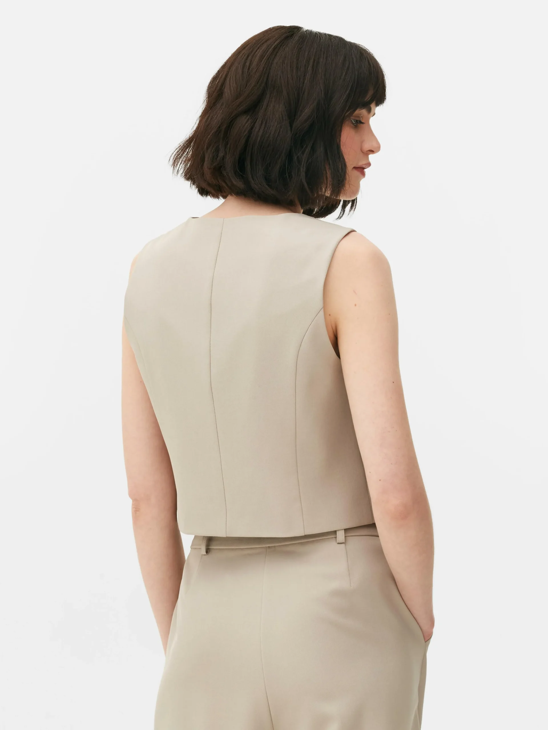 Femme Primark Blazers|Gilet De Costume Ajusté Boutonné