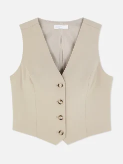 Femme Primark Blazers|Gilet De Costume Ajusté Boutonné