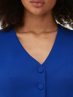 Femme Primark Blazers|Gilet De Costume Court à Boutonnage Simple