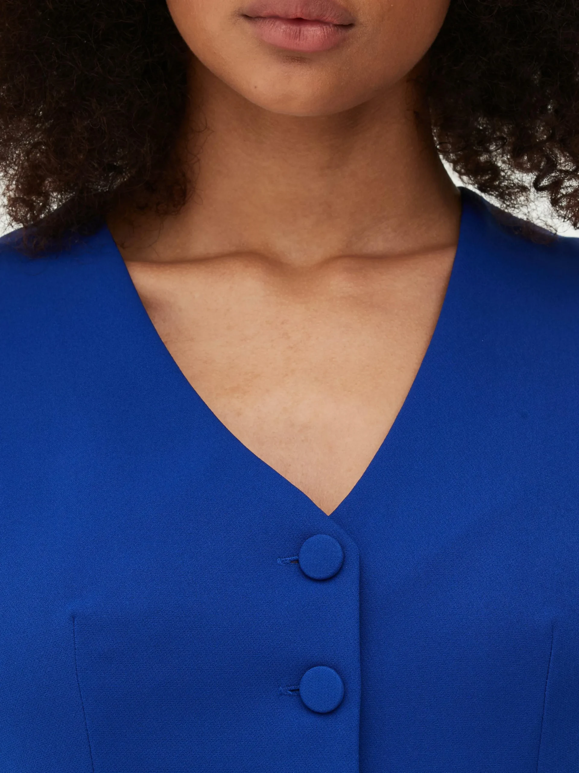 Femme Primark Blazers|Gilet De Costume Court à Boutonnage Simple