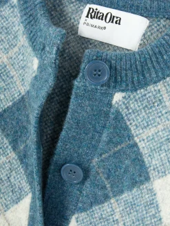 Femme Primark Pulls Et Gilets|Gilet En Maille à Losanges à Coordonner Rita Ora