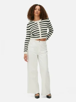 Femme Primark Pulls Et Gilets|Gilet En Maille Boutonné