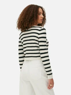 Femme Primark Pulls Et Gilets|Gilet En Maille Boutonné