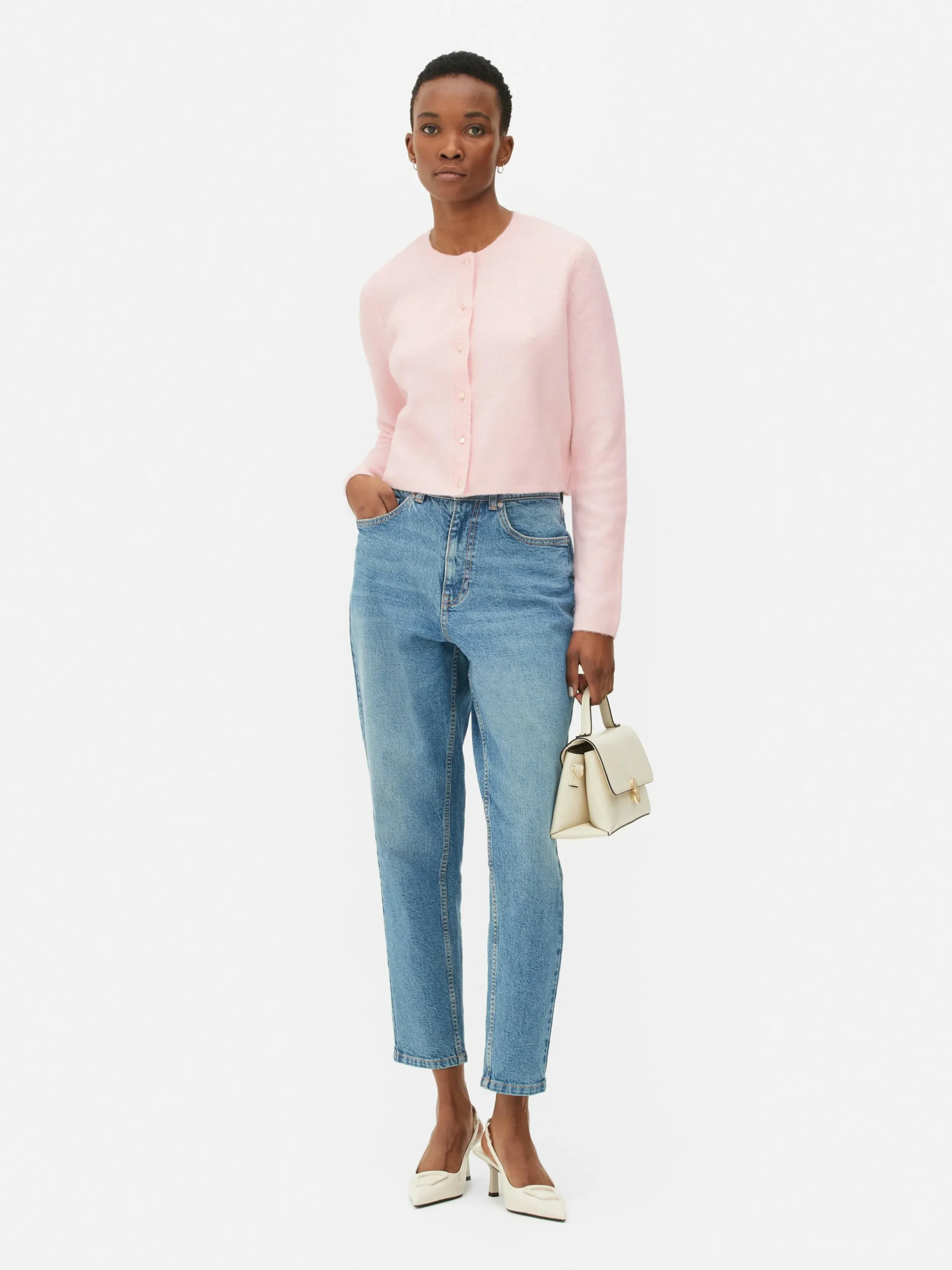 Femme Primark Pulls Et Gilets|Gilet En Maille Boutonné